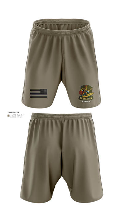 Task Force Spartan 82789422 Athletic Shorts With Pockets - 100