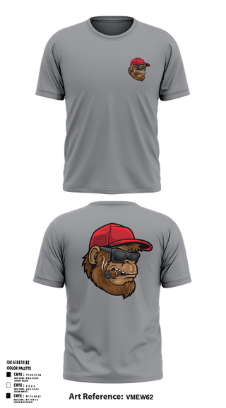 Soft Poly Tee Cotton Like Feel, Monkey Business Motorcycke Hauling, , Teamtime, Team time, sublimation, custom sports apparel, team uniforms, spirit wear, spiritwear, sports uniforms, custom shirts, team store, custom team store, fundraiser sports, apparel fundraiser