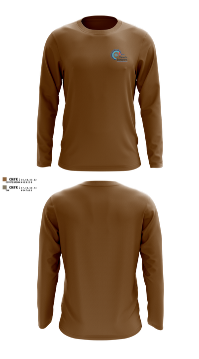 Climate Solutions Air conditioning & Refrigeration LLC 28190571 Long Sleeve Performance Shirt 101