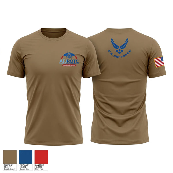 Short Sleeve Performance Shirt, AFJROTC CA-20001, Air Force, Teamtime, Team time, sublimation, custom sports apparel, team uniforms, spirit wear, spiritwear, sports uniforms, custom shirts, team store, custom team store, fundraiser sports, apparel fundraiser