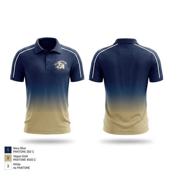 Short Sleeve Performance Polo, Everett Alvarez Eagles, Women's Basketball, Teamtime, Team time, sublimation, custom sports apparel, team uniforms, spirit wear, spiritwear, sports uniforms, custom shirts, team store, custom team store, fundraiser sports, apparel fundraiser