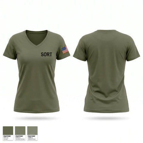Womens Short Sleeve Vneck Shirt, SORT, Police, Teamtime, Team time, sublimation, custom sports apparel, team uniforms, spirit wear, spiritwear, sports uniforms, custom shirts, team store, custom team store, fundraiser sports, apparel fundraiser