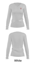 Tru vison 94111331 Women's Long Sleeve V-neck Shirt - 11