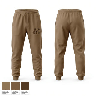 Sweatpants, A co 1/38 inf, Army, Teamtime, Team time, sublimation, custom sports apparel, team uniforms, spirit wear, spiritwear, sports uniforms, custom shirts, team store, custom team store, fundraiser sports, apparel fundraiser