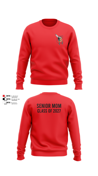Crew Neck Sweatshirt, Cheyenne Central, , Teamtime, Team time, sublimation, custom sports apparel, team uniforms, spirit wear, spiritwear, sports uniforms, custom shirts, team store, custom team store, fundraiser sports, apparel fundraiser