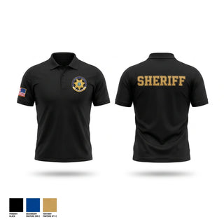 Short Sleeve Performance Polo, DeKalb County Sheriff’s Office, Police, Teamtime, Team time, sublimation, custom sports apparel, team uniforms, spirit wear, spiritwear, sports uniforms, custom shirts, team store, custom team store, fundraiser sports, apparel fundraiser