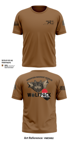 Short Sleeve Performance Shirt, 229TH MP CO, , Teamtime, Team time, sublimation, custom sports apparel, team uniforms, spirit wear, spiritwear, sports uniforms, custom shirts, team store, custom team store, fundraiser sports, apparel fundraiser