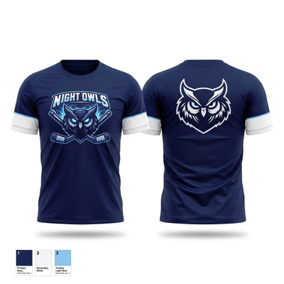 Night Owls Short Sleeve Performance Shirt - 2