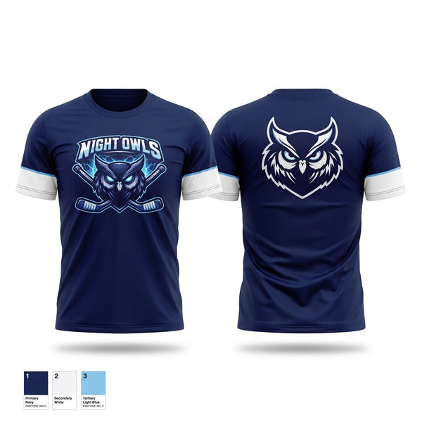 Night Owls Short Sleeve Performance Shirt - 2