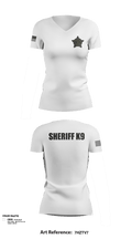 HCSO 2025 51399711 Women's Short Sleeve V-neck Shirt - 1