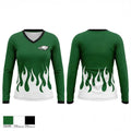 East Henderson High School 30346604 Women's Long Sleeve V-neck Shirt - 10