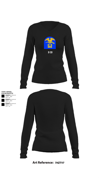 Womens Long Sleeve Vneck Shirt, D CO, , Teamtime, Team time, sublimation, custom sports apparel, team uniforms, spirit wear, spiritwear, sports uniforms, custom shirts, team store, custom team store, fundraiser sports, apparel fundraiser
