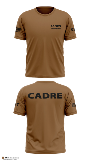 Old School Cotton Feel Shirt, 96 SFS Training Section, Air Force, Teamtime, Team time, sublimation, custom sports apparel, team uniforms, spirit wear, spiritwear, sports uniforms, custom shirts, team store, custom team store, fundraiser sports, apparel fundraiser