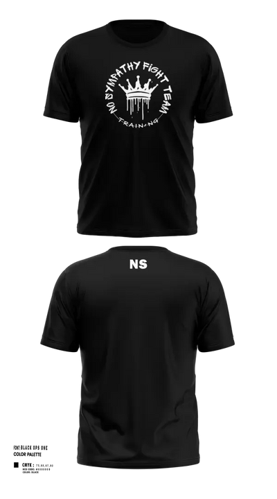 No Sympathy Fight Team 94169157 Short Sleeve Performance Shirt - 10
