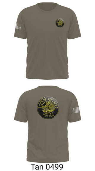 Short Sleeve Performance Shirt, Ashland Police Department, Police, Teamtime, Team time, sublimation, custom sports apparel, team uniforms, spirit wear, spiritwear, sports uniforms, custom shirts, team store, custom team store, fundraiser sports, apparel fundraiser