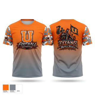 Short Sleeve Performance Shirt, University Titans, Police, Teamtime, Team time, sublimation, custom sports apparel, team uniforms, spirit wear, spiritwear, sports uniforms, custom shirts, team store, custom team store, fundraiser sports, apparel fundraiser