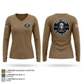 STA PLT 1/2 87402612 Women's Long Sleeve V-neck Shirt - 1