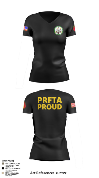 Womens Short Sleeve Vneck Shirt, FHL Garrison 2, , Teamtime, Team time, sublimation, custom sports apparel, team uniforms, spirit wear, spiritwear, sports uniforms, custom shirts, team store, custom team store, fundraiser sports, apparel fundraiser