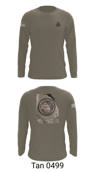 Long Sleeve Performance Shirt, 165th AMXS, Air Force, Teamtime, Team time, sublimation, custom sports apparel, team uniforms, spirit wear, spiritwear, sports uniforms, custom shirts, team store, custom team store, fundraiser sports, apparel fundraiser