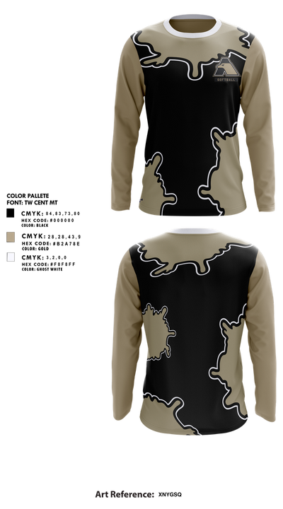All-Army Softball 18643751 Long Sleeve Performance Shirt 1