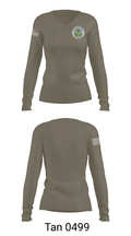 HET 49446548 Women's Long Sleeve V-neck Shirt - 73