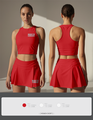 Skort, North Attleborough High School Cheer, Cheer, Teamtime, Team time, sublimation, custom sports apparel, team uniforms, spirit wear, spiritwear, sports uniforms, custom shirts, team store, custom team store, fundraiser sports, apparel fundraiser