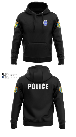 Hoodie, team name, Police, Teamtime, Team time, sublimation, custom sports apparel, team uniforms, spirit wear, spiritwear, sports uniforms, custom shirts, team store, custom team store, fundraiser sports, apparel fundraiser