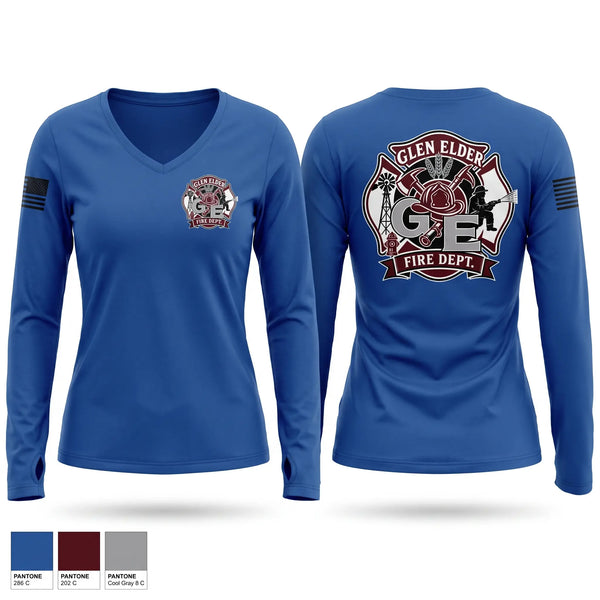 Old School Cotton Feel Shirt, Glen Elder Fire Department, Fire Department, Teamtime, Team time, sublimation, custom sports apparel, team uniforms, spirit wear, spiritwear, sports uniforms, custom shirts, team store, custom team store, fundraiser sports, apparel fundraiser