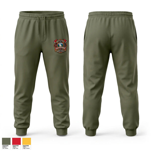 Sweatpants, Milwaukee Fire Department Training Division, Fire Department, Teamtime, Team time, sublimation, custom sports apparel, team uniforms, spirit wear, spiritwear, sports uniforms, custom shirts, team store, custom team store, fundraiser sports, apparel fundraiser