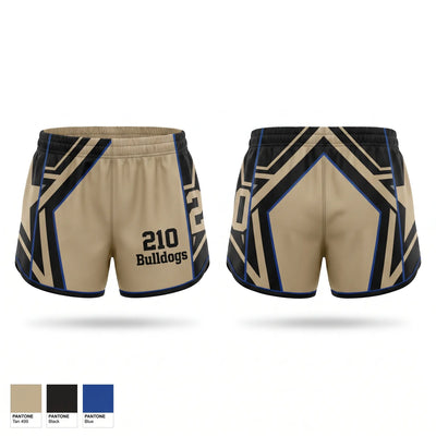210 Bulldogs Women's Shorts - 1