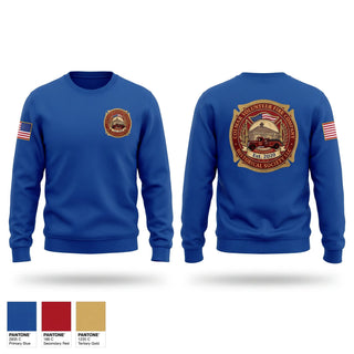 Crew Neck Sweatshirt, Colmar Vol. Fire Co. Historical Society, Fire Department, Teamtime, Team time, sublimation, custom sports apparel, team uniforms, spirit wear, spiritwear, sports uniforms, custom shirts, team store, custom team store, fundraiser sports, apparel fundraiser