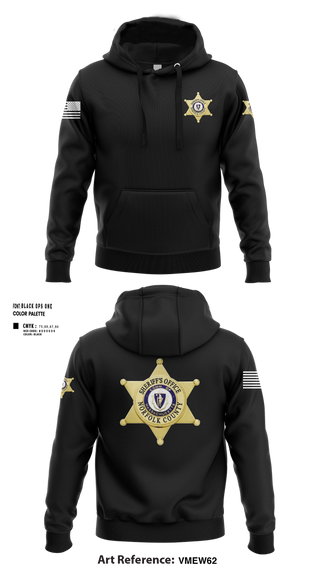 Hoodie, Norfolk County Sheriff’s Office, Police, Teamtime, Team time, sublimation, custom sports apparel, team uniforms, spirit wear, spiritwear, sports uniforms, custom shirts, team store, custom team store, fundraiser sports, apparel fundraiser