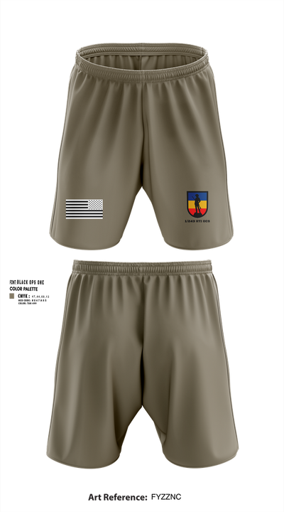 1/243 RTI OCS 50417107 Athletic Shorts With Pockets - 120