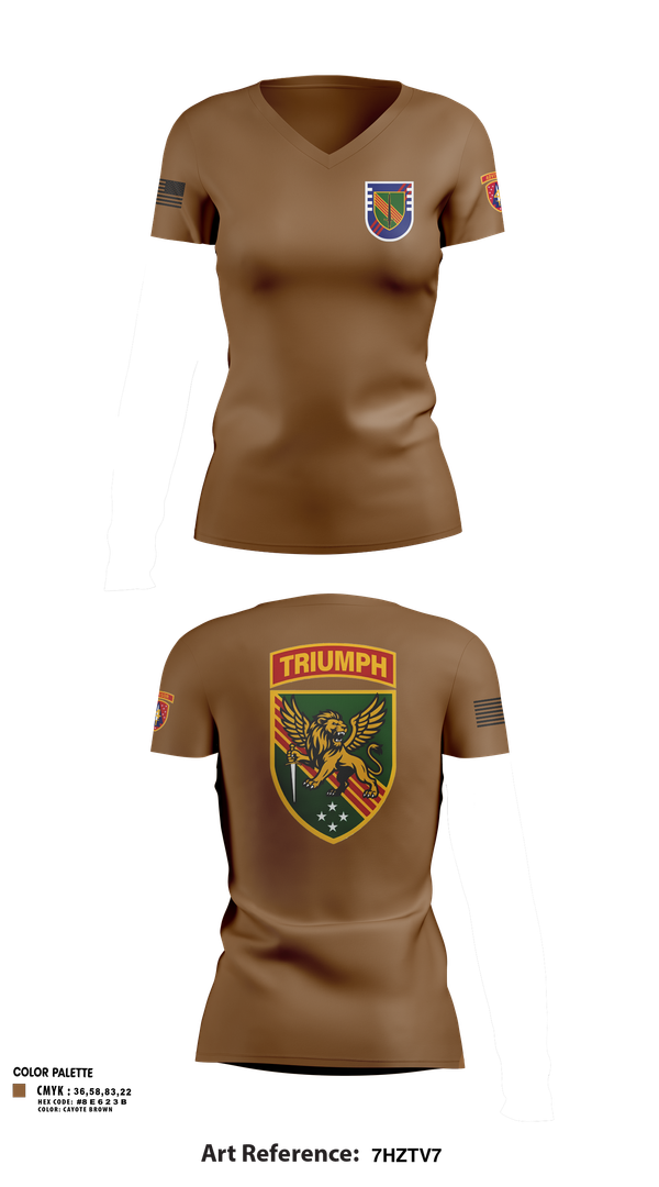Womens Short Sleeve Vneck Shirt, 4SFAB, Army, Teamtime, Team time, sublimation, custom sports apparel, team uniforms, spirit wear, spiritwear, sports uniforms, custom shirts, team store, custom team store, fundraiser sports, apparel fundraiser