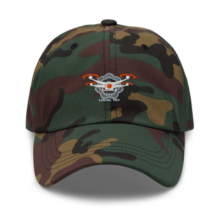 International Drone Operators Union Local 757 63701111 Classic Dad Hat | Yupoong 6245CM