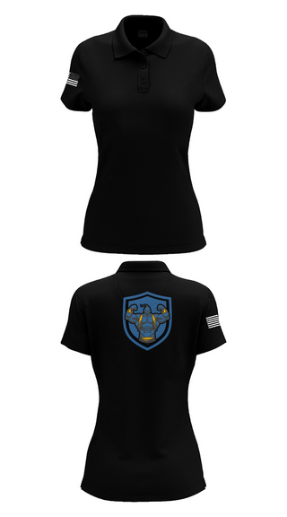 Womens Short Sleeve Performance Polo, 3rd Chemical Brigade H2F, Army, Teamtime, Team time, sublimation, custom sports apparel, team uniforms, spirit wear, spiritwear, sports uniforms, custom shirts, team store, custom team store, fundraiser sports, apparel fundraiser
