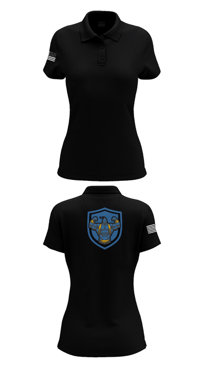 3rd Chemical Brigade H2F 36811155 Women's Short Sleeve Performance Polo  - 35