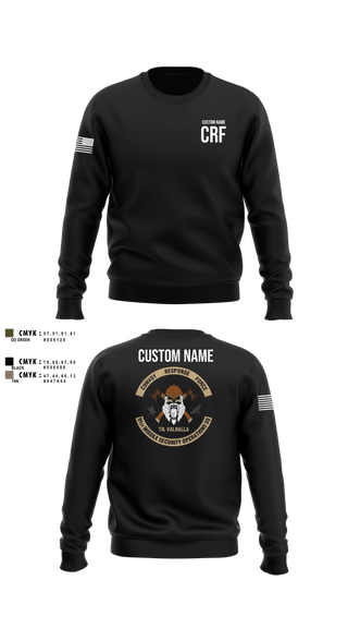 Crew Neck Sweatshirt, 91 MSOS CRF, Air Force, Teamtime, Team time, sublimation, custom sports apparel, team uniforms, spirit wear, spiritwear, sports uniforms, custom shirts, team store, custom team store, fundraiser sports, apparel fundraiser