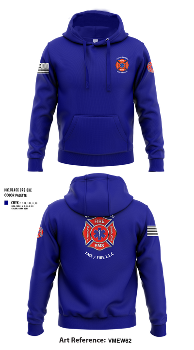 SOUTH Eastern Ems/Fire 69455836 Hoodie - 100