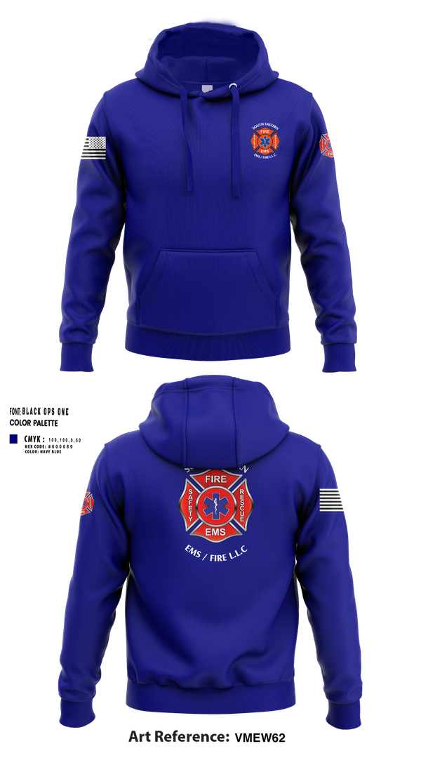 Hoodie, SOUTH Eastern Ems/Fire, , Teamtime, Team time, sublimation, custom sports apparel, team uniforms, spirit wear, spiritwear, sports uniforms, custom shirts, team store, custom team store, fundraiser sports, apparel fundraiser