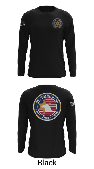 Long Sleeve Performance Shirt, Erie County Sheriff's Office PBA, Police, Teamtime, Team time, sublimation, custom sports apparel, team uniforms, spirit wear, spiritwear, sports uniforms, custom shirts, team store, custom team store, fundraiser sports, apparel fundraiser