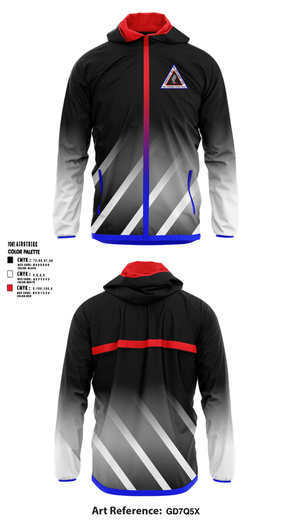Windbreaker, Attack Company, Army, Teamtime, Team time, sublimation, custom sports apparel, team uniforms, spirit wear, spiritwear, sports uniforms, custom shirts, team store, custom team store, fundraiser sports, apparel fundraiser