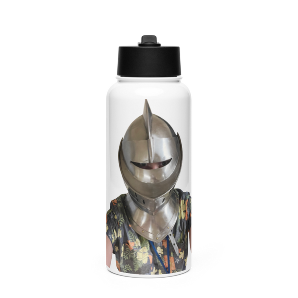 Myrmidons PLT 24200645 Stainless Steel Water Bottle with a Straw Lid