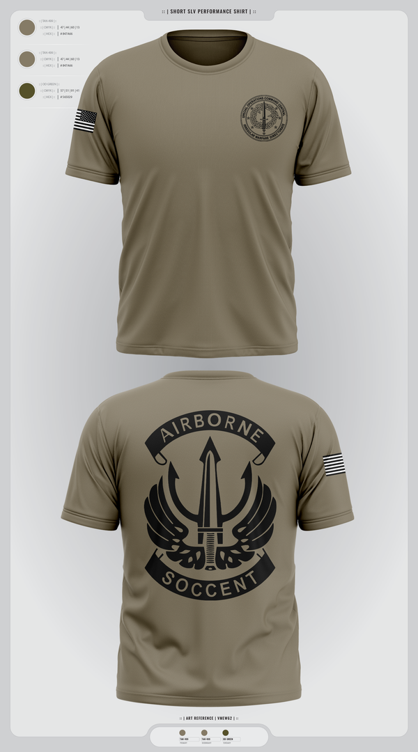 Short Sleeve Performance Shirt, SOCCENT IWD, Army, Teamtime, Team time, sublimation, custom sports apparel, team uniforms, spirit wear, spiritwear, sports uniforms, custom shirts, team store, custom team store, fundraiser sports, apparel fundraiser