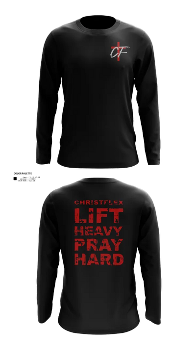 CHRISTFLEX 81432592 Long Sleeve Performance Shirt 30