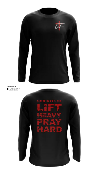 Long Sleeve Performance Shirt, CHRISTFLEX, Spirit Store, Teamtime, Team time, sublimation, custom sports apparel, team uniforms, spirit wear, spiritwear, sports uniforms, custom shirts, team store, custom team store, fundraiser sports, apparel fundraiser