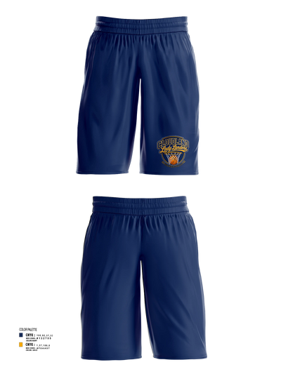 Cloudland Womens Basketball Shorts - 3