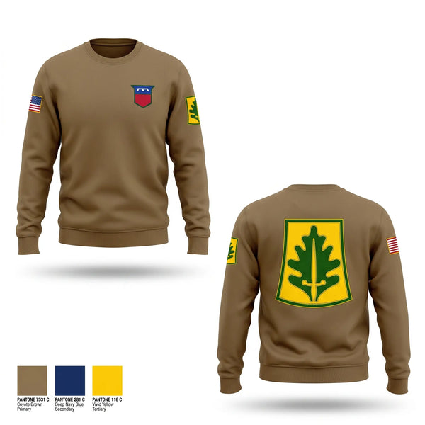 Crew Neck Sweatshirt, 344th MP Co., Army, Teamtime, Team time, sublimation, custom sports apparel, team uniforms, spirit wear, spiritwear, sports uniforms, custom shirts, team store, custom team store, fundraiser sports, apparel fundraiser