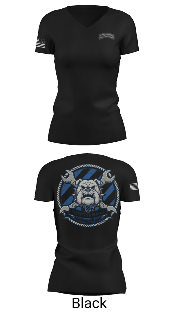 Womens Short Sleeve Vneck Shirt, 3ID 3BSB BCO, Army, Teamtime, Team time, sublimation, custom sports apparel, team uniforms, spirit wear, spiritwear, sports uniforms, custom shirts, team store, custom team store, fundraiser sports, apparel fundraiser