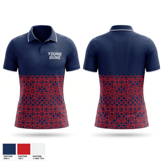 Short Sleeve Performance Polo, YOUNG GUNS, Baseball, Teamtime, Team time, sublimation, custom sports apparel, team uniforms, spirit wear, spiritwear, sports uniforms, custom shirts, team store, custom team store, fundraiser sports, apparel fundraiser